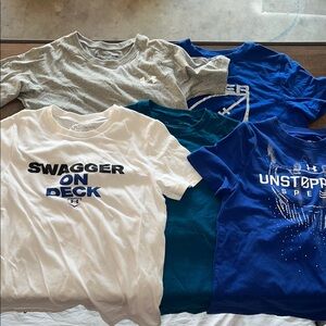 Under Armour Blue Short Sleeve Tee Casual Style